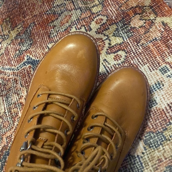 Madewell The Julien Lace-Up Lugsole Boot in Leather NA906 - Picture 7 of 7